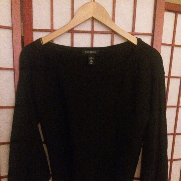 Black Sweater Top - Picture 1 of 3